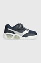 Geox sneakersy dziecięce ILLUMINUS syntetyczny granatowy J45GVC.0BU11.32.35