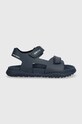 Detské sandále Geox SANDAL FUSBETTO tmavomodrá J45HMA.000BC.28.35