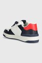 Chłopiec Geox sneakersy dziecięce WASHIBA J45LQB.05411.36.39 granatowy
