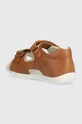 Αγορίστικα Παιδικά δερμάτινα σανδάλια Garvalin 242311 καφέ
