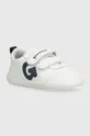 biały Garvalin sneakersy skórzane dziecięce Chłopięcy