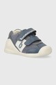 Biomecanics sneakersy skórzane dziecięce skóra zamszowa niebieski 242133