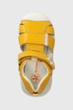 Biomecanics sandale din piele pentru copii galben 242125
