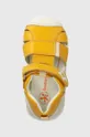 жовтий Дитячі шкіряні сандалі Biomecanics
