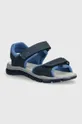 блакитний Дитячі сандалі з нубуку Primigi Для хлопчиків