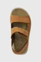 hnedá Detské kožené sandále Primigi