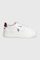 Detské tenisky U.S. Polo Assn. DENNY004 DENNY004.35.39 biela SS24