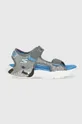 Detské sandále Skechers CREATURE-SPLASH sivá