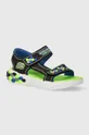 nero Skechers sandali per bambini MEGA-SPLASH 2.0 CUBOSHORE Ragazzi
