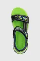 nero Skechers sandali per bambini MEGA-SPLASH 2.0 CUBOSHORE