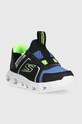 Detské tenisky Skechers HYPNO-FLASH 2.0 BRISK-BRIGHTS 403830N čierna SS24