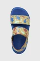 plava Dječje kožne sandale Camper