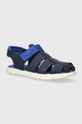 blu navy Camper sandali in pelle bambino/a Ragazzi