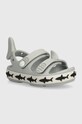 Crocs sandały dziecięce Crocband Cruiser Shark SandalT Produkt niemowlęcy szary 210031.Crocband.Cruiser