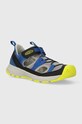 Детские сандалии Keen MOTOZOA имитация натуральной кожи голубой 1029019