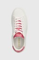 Tenisky Guess DENESA4 biela FLPDS4.FAL12.WHIPI