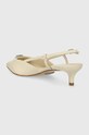 Boty Kožené lodičky Guess JESSON FLPJES.LEA05.CREAM béžová