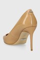 Încălțăminte Guess stilettos de piele RICA7 FLPRC7.PAT03.NUDE bej