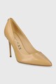 Шкіряні туфлі Guess SABALIA6 FLPSB6.LEA08.SAND бежевий SS24