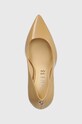 Шкіряні туфлі Guess SABALIA6 бежевий FLPSB6.LEA08.SAND