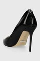 Boty Kožené lodičky Guess SABALIA6 FLPSB6.PAT08.BLACK černá