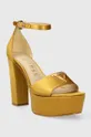 Sandále Guess SETON2 zlatá