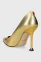 Взуття Шкіряні туфлі Guess TRACKER FLPTRK.LEM08.GOLD золотий