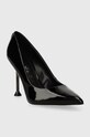 Kožené lodičky Guess TRACKER FLPTRK.PAT08.BLACK černá SS24