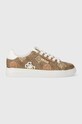 Guess sneakersy BECKIE10 płaska beżowy FLPB10.FAL12.MULTI