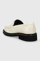 Boty Kožené mokasíny Guess SHATHA FLPSHA.LEA14.CREAM béžová