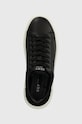 Kožené tenisky Guess ELBINA čierna FLPVIB.SUE12.BLACK