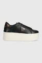 Guess sneakersy WILLEN platforma czarny FLPWLL.ELE12.BLACK