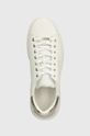 Guess sneakersy skórzane VIBO biały FL8VIB.LEA12.WHIGO