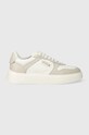Шкіряні кросівки Furla Sport платформа білий YH60SPT.BX2752.2865S