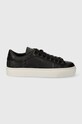 Furla sneakers din piele Joy platformă negru YH57FJO.BX2763.O6000