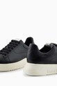 Kožené tenisky Emporio Armani čierna X3X024.XF768.00002