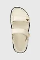 beige Tory Burch sandali in pelle Kira Sport Sandal