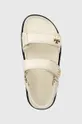 μπεζ Δερμάτινα σανδάλια Tory Burch Kira Sport Sandal