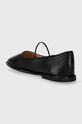 Boty Kožené baleríny Coach Emilia CN116.BLK černá