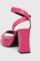 Obuv Kožené sandále HUGO Vicky 50513175.670 ružová