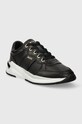 BOSS sneakersy skórzane Skylar 50513412.001 czarny SS24