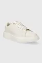 Δερμάτινα αθλητικά παπούτσια BOSS Amber λευκό