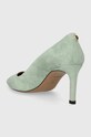 Încălțăminte BOSS tocuri din piele intoarsa Janet 50498810.330 verde