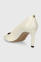 Încălțăminte BOSS stilettos de piele Janet 50498836.118 alb