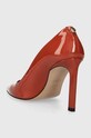 Încălțăminte BOSS stilettos de piele Janet 50504634.600 rosu