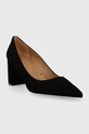 BOSS tocuri din piele intoarsa Janet 50512898.001 negru NC24