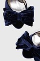 Custommade sandali Marita Velvet blu navy 998620031.478