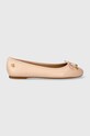 Lauren Ralph Lauren baleriny skórzane Jayna różowy 802940728003.830