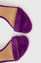 Замшеві сандалі Lauren Ralph Lauren Allie фіолетовий 802916355009.500