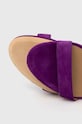 Lauren Ralph Lauren sandały zamszowe Allie 802916355009.500 fioletowy